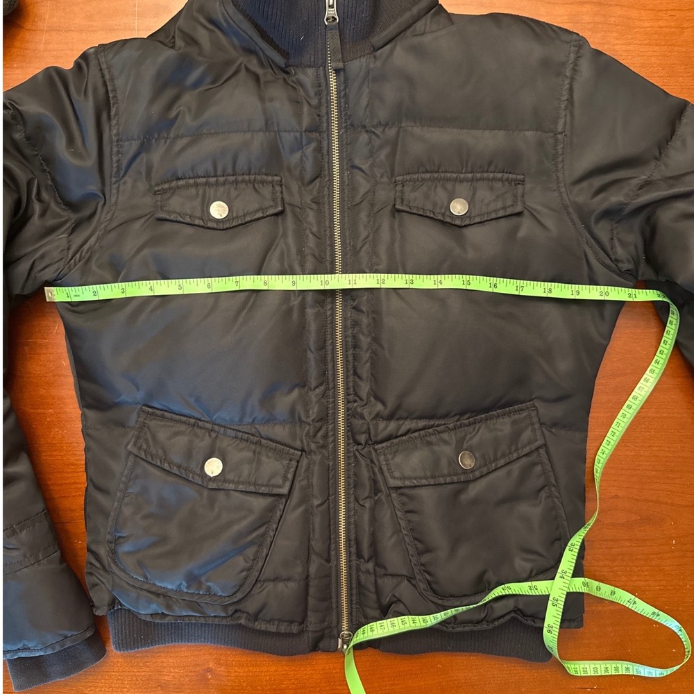 Triple Five 555 Soul puffer jacket‎ Large black vintage down Y2K skater - Picture 7 of 10